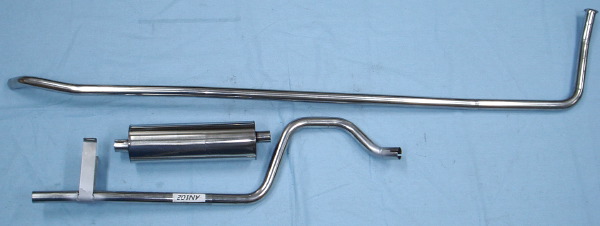 Bild Edelstahl-Auspuffanlage Austin A30 &A35