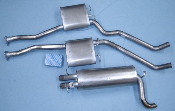 Bild Edelstahl-Auspuffanlage Opel Senator 3.0i