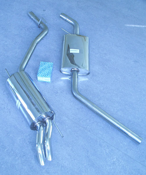 Bild-Edelstahl-Auspuffanlage-Volkswagen Transporter Bild Edelstahl-Auspuffanlage Volkswagen Transporter T4