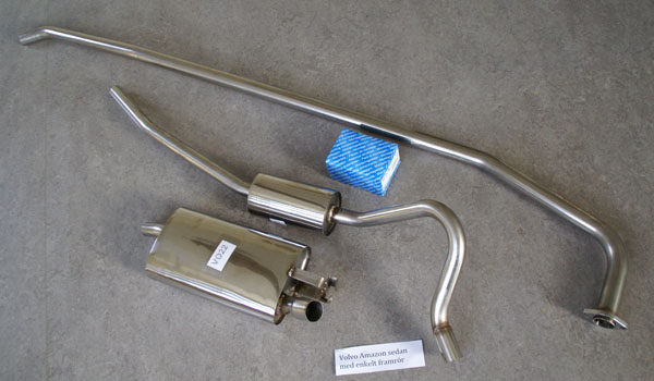 Bild Edelstahl-Auspuffanlage Volvo Amazon