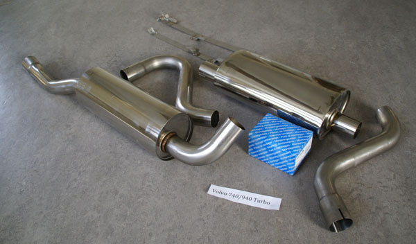 Bilde Volvo 940 Turbo rustfritt eksosanlegg