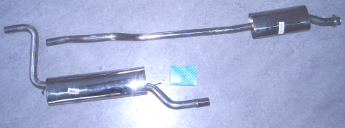 Image stainless-steel-exhaust BMW 1502/1602TI/1600TI/2002