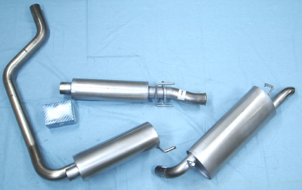 Image-stainless-steel-exhaust-Citroën XM Image stainless-steel-exhaust Citroën XM 3.0 V6