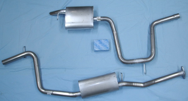 Image stainless-steel-exhaust Ford Mondeo 2.0i 16V 