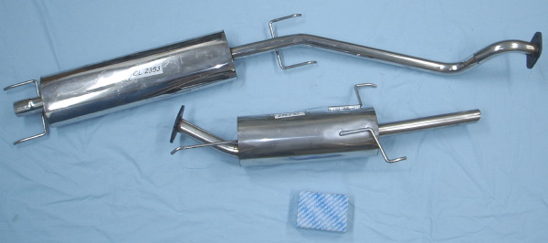 Photo stainless-steel-exhaust Opel Astra 1.4i -2.0i
