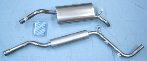 Picture stainless-steel-exhaust Skoda Felicia 1.9 Diesel hatchback