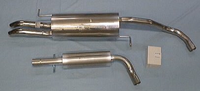 Photo stainless-steel-exhaust Skoda Octavia 1.8 & 2.0