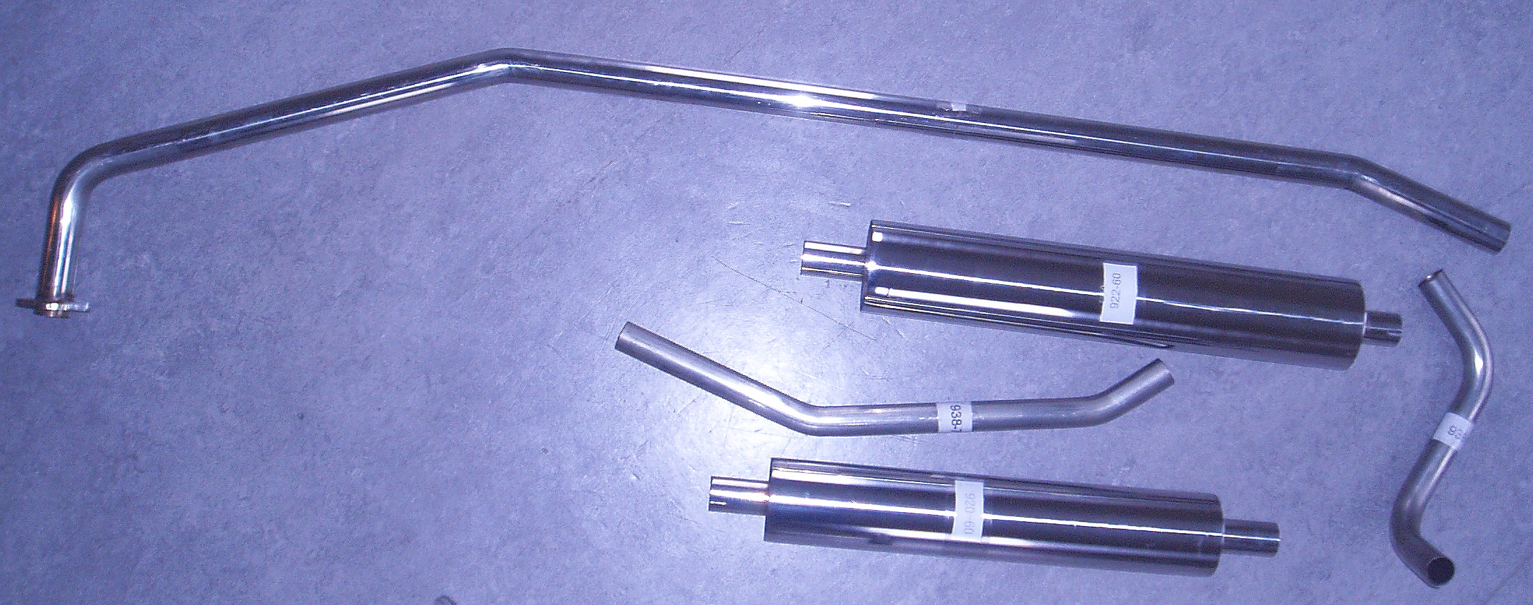 Picture stainless-steel-exhaust Volvo Duett