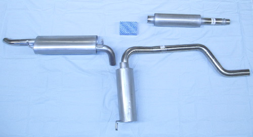 Image stainless-steel-exhaust Citroën 2.5 Turbodiesel estate
