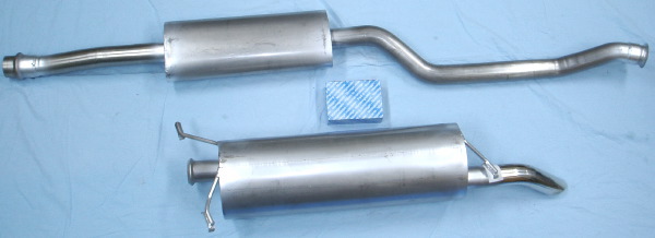 Photo stainless-steel-exhaust Citroën Xantia 2.1 Turbodiesel kombi