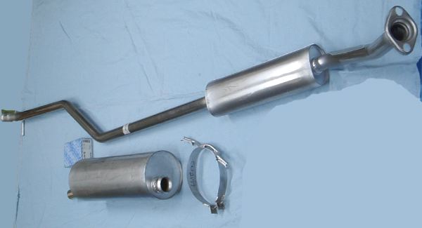Photo stainless-steel-exhaust Citroën Xsara Picasso 1.6 