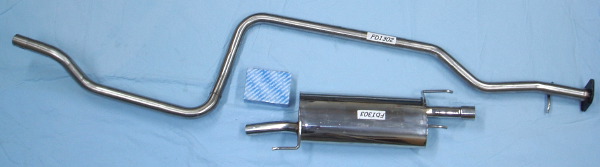 Image stainless-steel-exhaust Ford Fiesta 1.3 