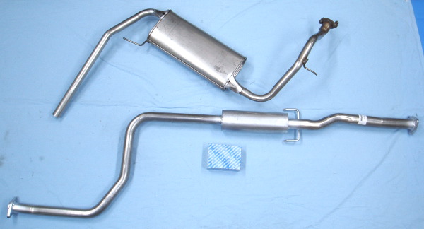 Image stainless-steel-exhaust  Honda Civic 1500 
