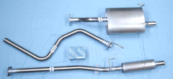 Photo stainless-steel-exhaust Honda Civic 1.5LSi 