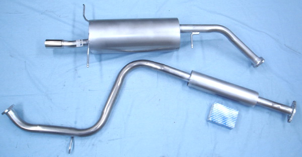Picture stainless-steel-exhaust Mazda 626  16V