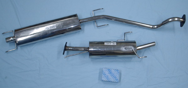 Image stainless-steel-exhaust Opel Astra 1.4-2.0i 