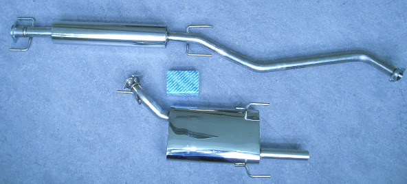 Photo stainless-steel-exhaust Opel Vectra B 2.0DTi