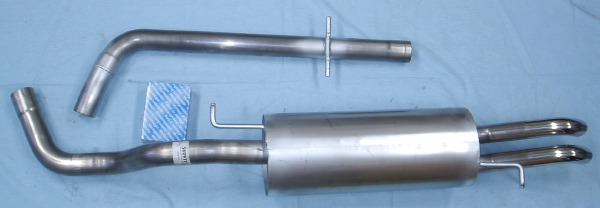 Photo stainless-steel-exhaust Skoda Octavia 1.9 TDi