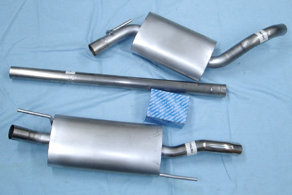 Image stainless-steel-exhaust Volkswagen Golf 1.8 & 1.9 TD