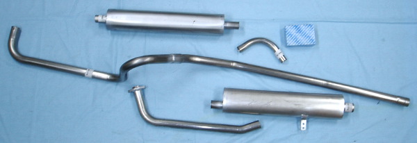 Photo stainless-steel-exhaust Volvo PV544