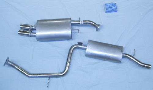 Image stainless-steel-exhaust Volvo S40 & V40