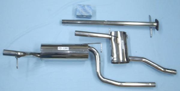 Photo stainless-steel-exhaust Ford Focus 1.8 & 2.0 