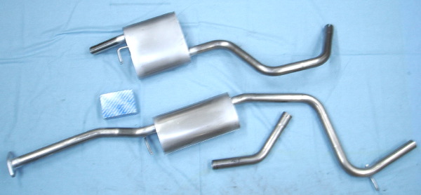Photo stainless-steel-exhaust Ford Mondeo 1.8i 