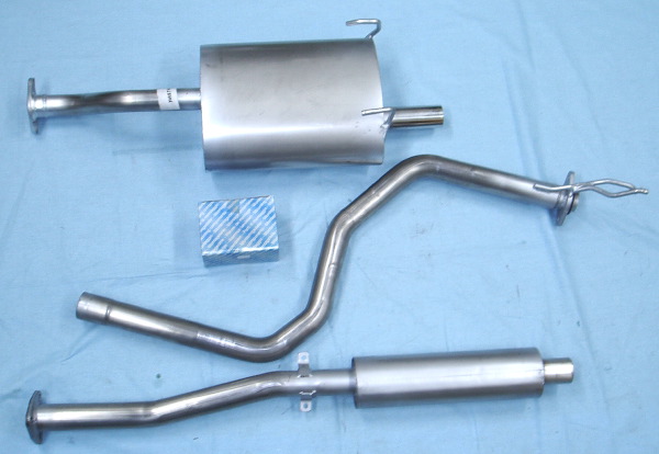 Photo stainless-steel-exhaust Honda Civic 1.6ESi 