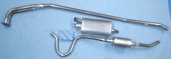 Photo stainless-steel-exhaust Volvo Amazon
