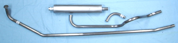 Picture stainless-steel-exhaust Volvo PV 444
