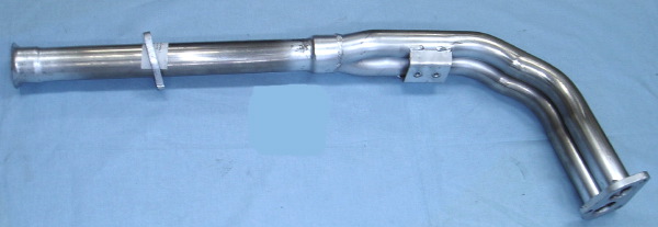 Bild rostfritt framrör Volvo 740 GL/GLE