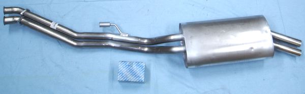 Bild rostfritt avgassystem BMW 320i & 325E E30