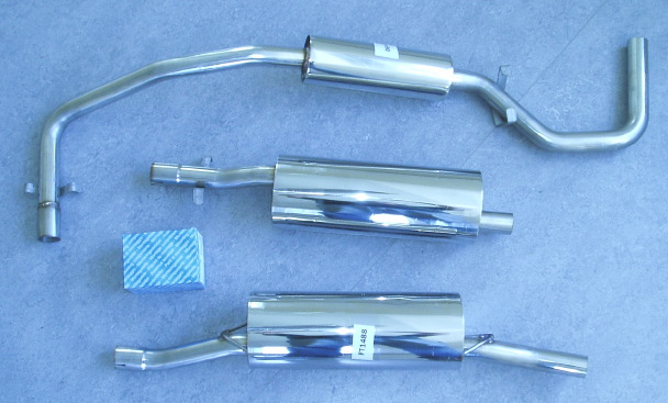 Bild rostfritt avgassystem Citroën C25 Bensin & Diesel
