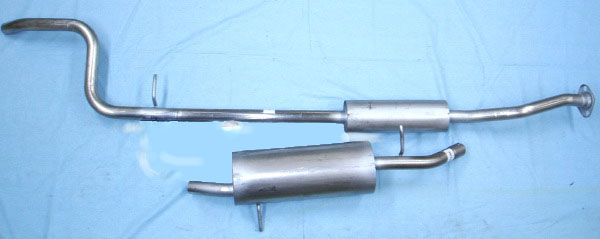Bild-rostfritt-avgassystem-Citroën C3 Bild rostfritt avgassystem Citroën C3 1.6