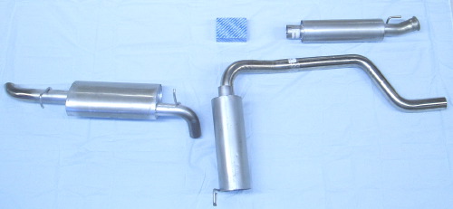 Bild rostfritt avgassystem Citroën XM 2.0 turbo kombi