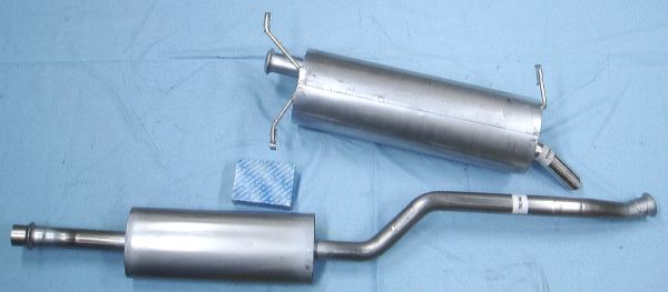 Bild rostfritt avgassystem Citroën Xantia 2.0i