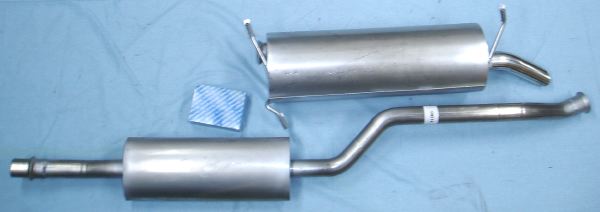 Bild rostfritt avgassystem Citroën Xantia 2.0i turbo hatchback
