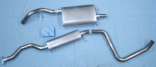 Bild-rostfritt-avgassystem Ford Escort Bild rostfritt avgassystem Ford Escort 1.8i 16V