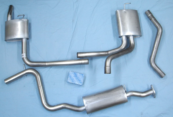 Bild rostfritt avgassystem Ford Mondeo 2.5 V6 kombi