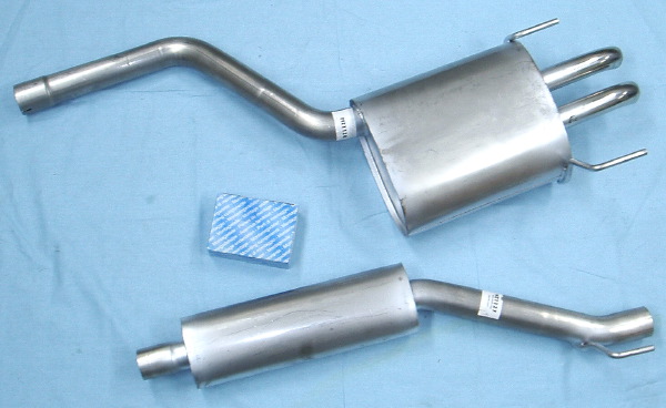 Bild-rostfritt-avgassystem-Mercedes C180T W202 Bild rostfritt avgassystem Mercedes C180T W202