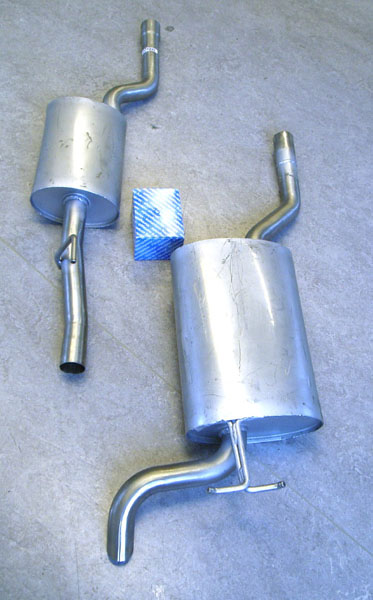 Bild-rostfritt-avgassystem-Mercedes E200 D/E220D/E230 W210 Bild rostfritt avgassystem Mercedes E200 D/E220D/E230 W110