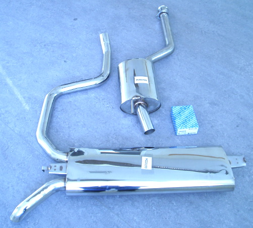 Bild rostfritt avgassystem Mercedes 300TDT & E300TDT W124