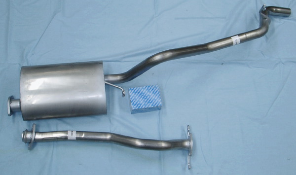Bild rostfrit avgassytem Mitsubishi L200