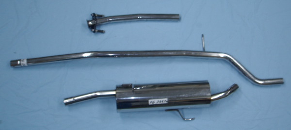 Bild-rostfritt-avgassystem-Peugeot 206 Bild rostfritt avgassystem Peugeot 206 1.1