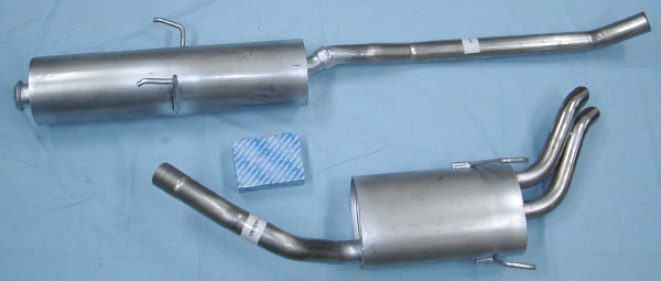 Bild rostfritt avgassystem Peugeot 806 1.9 TD
