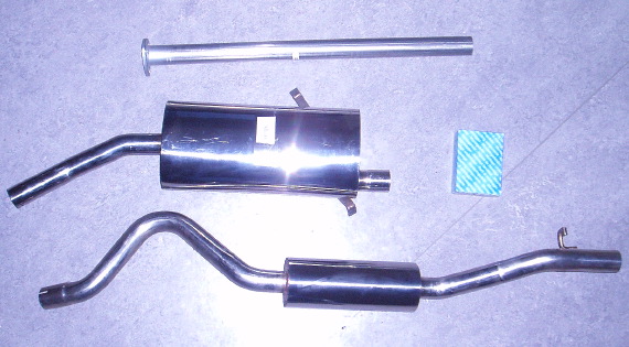 Bild-rostfritt-avgasrör-SAAB 900i Bild rostfritt avgassystem SAAB 900i