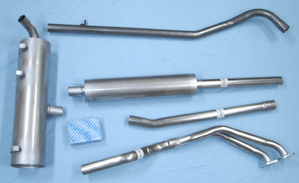 Bild rostfritt avgassystem SAAB 900 