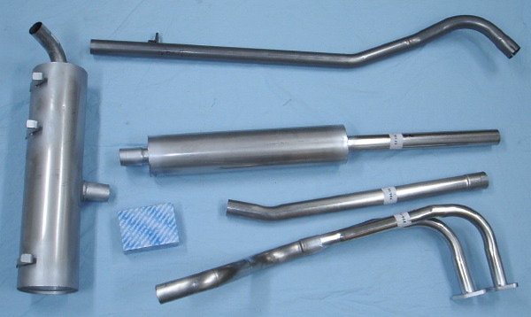 Bild rostfritt avgassystem SAAB 90 sedan