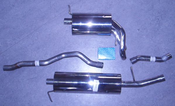 Bild rostfritt avgassystem SEAT Alhambra 1.9 TDi
