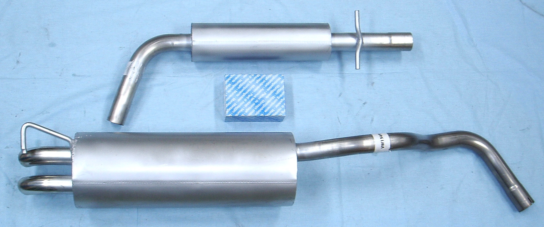 Bild rostfritt avgassystem Audi A3 1.6